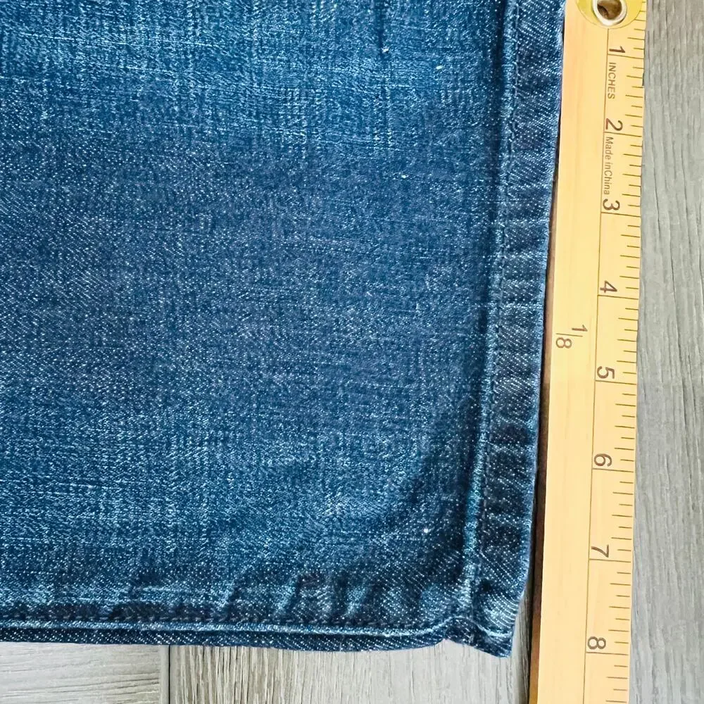 AJ Armani Jeans Men's 38X32 (Measures 38X30) Blue J31 Regular Straight Leg Denim